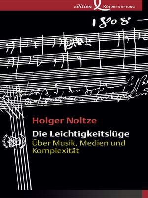 cover image of Die Leichtigkeitslüge